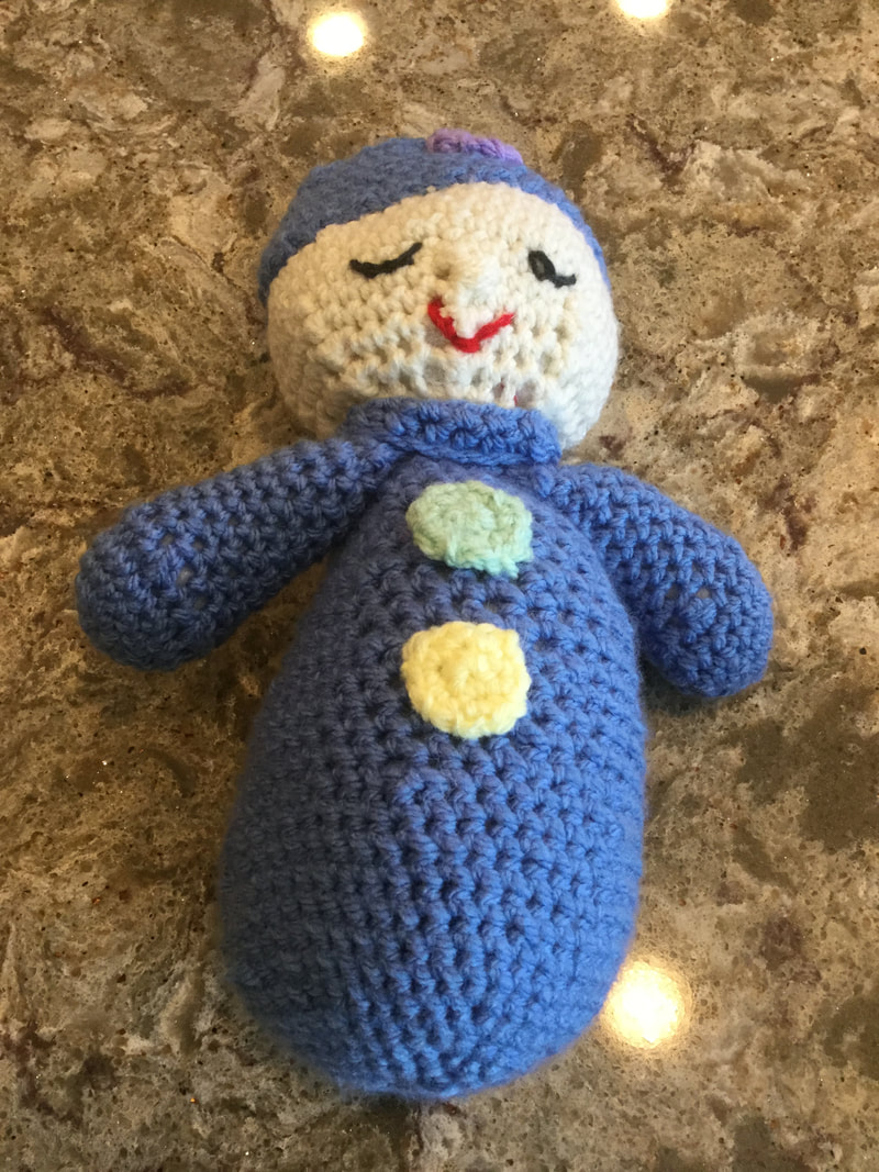 crochet sleepyhead doll