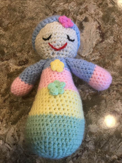 crochet sleepyhead doll